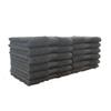 Premium Zero Twist Cotton Towels - Ultra-Soft, Fast-Drying & Absorbent, 100% Combed Cotton Towels with Durable Dobby Border & Diagonal Hem for Long-Lasting Quality - (Grey, Wash Cloth) view 1
