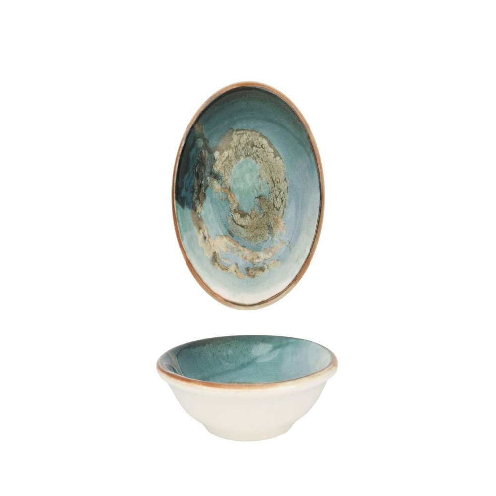 Bonna Service plate - Futura - Porcelain - 9 cm (50cc) - set of 6