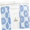 12pcs Stainless Steel Shower Curtain Hooks Decorative Silver view 3