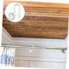 12pcs Stainless Steel Shower Curtain Hooks Decorative Silver view 4