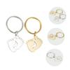 BESPORTBLE Delicate Footprint Keychains Keyring Holder for Small Key Ring Accessories view 4