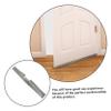 Holibanna Bedroom Draft Stopper Soundproofing Strip Windproof Door Bottom Seal for Noise Blocking and Air Draft Reduction Grey Design for Home Use view 3