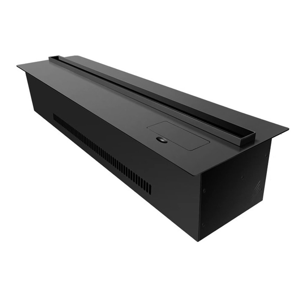 Water Vapor Fireplace Water Vapor Fireplace 3D Atomized Fireplaces Embedded Super Long Flame Electric Fireplace with Screen Panel Control and Remote Control Electronic Fireplace Fake Fireplace Electro