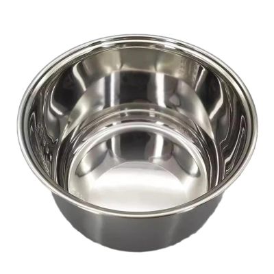 YFFHFGD Stainless Steel Rice Cooker Inner Bowl, Compatible for Tiger JBV-A10U 5.5-Cup Replacement Non-Stick Pan Inside Bowl
