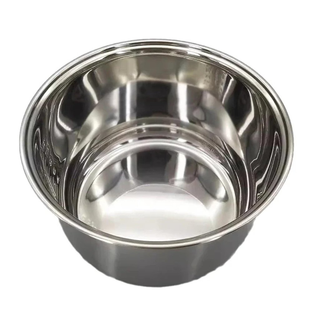 YFFHFGD Stainless Steel Rice Cooker Inner Bowl, Compatible for Tiger JBV-A10U 5.5-Cup Replacement Non-Stick Pan Inside Bowl