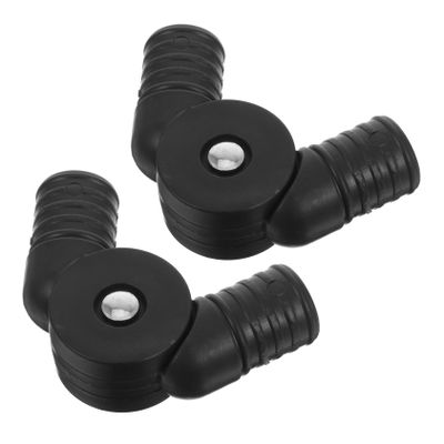 HANABASS 2pcs Heavy Duty Recliner Chair Adapter Connector Plastic Tube Joint for Lounge Chair Replacement Parts Efficient Foldability Reliable Stability