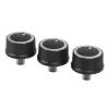 3PCS Air Conditioner Temperature Control Knob 84793085 ABS Plastic AC Temp Button Knob Replacement for Express 1500 2008 to 2014 view 2