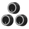 3PCS Air Conditioner Temperature Control Knob 84793085 ABS Plastic AC Temp Button Knob Replacement for Express 1500 2008 to 2014 view 4