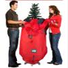 Artificial Christmas Tree Storage Bag Upright Tree Storage Bag Oxford Fabric With Zipper Adjustable Cord And Card Slots Tree Cover view 4