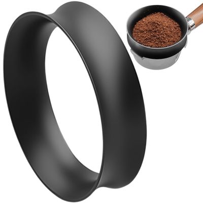 53mm Magnetic Espresso Dosing Funnel, Aluminum Alloy Coffee Dosing Ring for 58mm Portafilter, Dosing Funnel Tool for Keeping Workbench Clean and Tidy (53 mm)