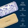 Caskata Summer Blues Small Rectangular Birchwood Tray | Birchwood and Wipeable Melamine | Perfect for Home, Entertaining, Gifts | Multicolor, 11W X 5L view 4
