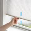 VEZEBSTR Cellular Shades for Windows,Honeycomb Shades Cordless Insulated Honeycomb Blinds Window Blinds for Family. White, (86''W x 137''H or 218.4cmW x 348cmH) view 1