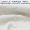 Cervical Neck Roll Pillow, Bolster Pillow with Zipper, 12/16/18/19/21/23in Comfort Full Moon Bolster Removable Washable for Head Neck Back and Legs Support(A8,12x50cm/4.7x19in) view 3