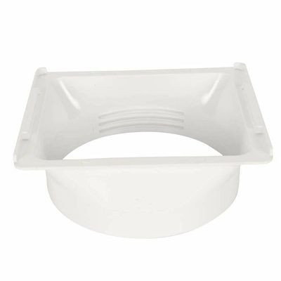 5.9 Inch Portable Air Conditioner Exhaust Hose Coupler - Square to Round Window Adapter, AC Unit Tube Connector for Mobile Air Conditioning Accessories