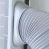 5.9 Inch Portable Air Conditioner Exhaust Hose Coupler - Square to Round Window Adapter, AC Unit Tube Connector for Mobile Air Conditioning Accessories view 3