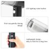 GLOGLOW 3 in 1 Handheld Vacuum Cleaner, 6000Pa Strong Suction LED Light Wide Mouth Brush Nozzle Flat Nozzle Portable Cordless Vacuum for Car Home Office Pet Hair (Black) view 4