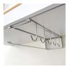 cfycfy987 Kitchen Roll Holder Kitchen Roll Holder Stainless Steel Paper Towel Holder Under Cabinet Shelf for Kitchen Bathroom Kitchen roll Rack(Silver) view 1