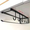 cfycfy987 Kitchen Roll Holder Kitchen Roll Holder Stainless Steel Paper Towel Holder Under Cabinet Shelf for Kitchen Bathroom Kitchen roll Rack(Silver) view 3