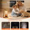 AIFEI Candle Warmer Lamp with Timer, Dimmable Adjustable Height Candle Lamp, Birthday Gifts for Women Mom Sister Friends, House Warming Gifts New Home Decor, Candle Lamp Warmer with 2 Bulbs - Gold view 2