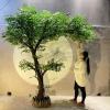 Simulation Banyan Large Fake Tree Wishing Tree Hotel Indoor and Outdoor Landscaping Bionic Green Plant Decoration Wedding Window Props 2mx1.8m view 3