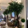 Simulation Banyan Large Fake Tree Wishing Tree Hotel Indoor and Outdoor Landscaping Bionic Green Plant Decoration Wedding Window Props 2mx1.8m view 4