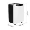 EliteBloom Dehumidifier,Home Dehumidifier 40 Pints for Basements with Drain Hose for Space Up to 2000 Sq Ft, view 2