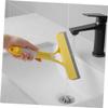 HOMOCONO 3pcs Shower Squeegee for Sliding Shower Door Squeegee Brush Glass Wiper for Bathroom view 3