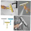 HOMOCONO 3pcs Shower Squeegee for Sliding Shower Door Squeegee Brush Glass Wiper for Bathroom view 4