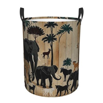 Animals Laundry Hamper,Portable Clothes Hampers,Storage Basket Toys Storage Organizer For Home Dorm