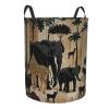 Animals Laundry Hamper,Portable Clothes Hampers,Storage Basket Toys Storage Organizer For Home Dorm view 2