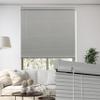 HOTSOON L-Shaped Slats 1-inch Faux Wood Horizontal Blinds Cordless Mini Blinds for Indoor Windows Privacy Protection Venetian Blinds for Bedroom Patio Kitchen Office Door,Off White,30" W x 48" H view 1