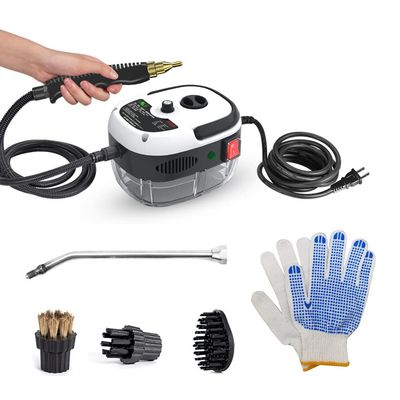 ACAGALA 2500W Portable Handheld Steam Cleaner High Temperature Pressurized Steam Cleaning Machine with Brush Heads and Gloves for Kitchen Furniture Bathroom Car