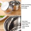 Rice Cooker Stainless Steel Inner Pot, For Multifunctional Rice Cookers, Replacement Option That Swaps Out Your Old Pot, Ensuring Long Lasting Use(4L) view 4