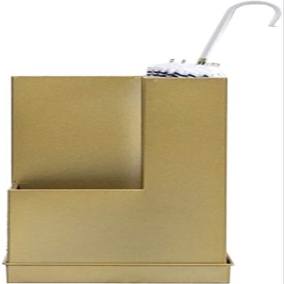 Corner Metal Umbrella Stand: Stylish Storage Rack for Light Umbrellas at Home Entrance