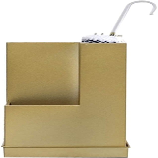 Corner Metal Umbrella Stand: Stylish Storage Rack for Light Umbrellas at Home Entrance