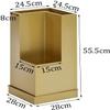 Corner Metal Umbrella Stand: Stylish Storage Rack for Light Umbrellas at Home Entrance view 2