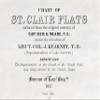 1857 Nautical Chart of St Clair Flats Lake St Clair (Material: 20" x 24" Matte) view 2