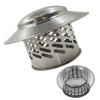 2.95/3.15/4.33/6.3/7.87 in Round Roof Cap, 304 Stainless Steel Fireplace Chimney Cover, Stove Pipe Rain Cap for Outside, Chimney Flue Exhaust Hood with Bird Guard(8 cm-3.15 in) view 1