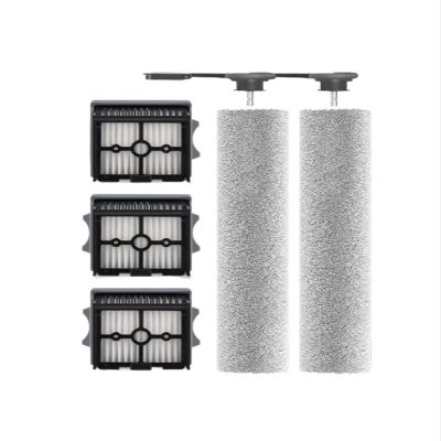 JINGDING Roller Brush, Hepa Filter, Compatible for Tineco Floor One Switch S6, Wet Dry Vacuum Cleaner Accessories Spare Parts(Set a)