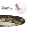 HEBVNJF Seat Cushion Round Pillow Cushion Dachshund Dog Bento Floor Cushions for Window Seat Bench Chair Reading Nook view 3