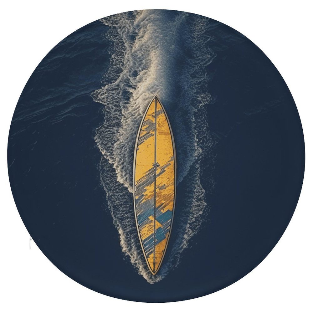 HEBVNJF Seat Cushion Round Pillow Cushion Surfboard Floor Cushions for Window Seat Bench Chair Reading Nook