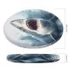 HEBVNJF Seat Cushion Round Pillow Cushion Shark in The Sea Floor Cushions for Window Seat Bench Chair Reading Nook view 2