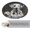 HEBVNJF Seat Cushion Round Pillow Cushion Dalmatian Dog Floor Cushions for Window Seat Bench Chair Reading Nook view 4