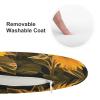 HEBVNJF Seat Cushion Round Pillow Cushion Sunshine Sunflower Field Floor Cushions for Window Seat Bench Chair Reading Nook view 3