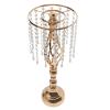 10 PCs Crystal Flower Stands, Metal Flower Vases for Wedding Centerpieces Tables Decoration, 21.7in Tall Centerpiece Vase for Wedding, Event, Party, Home Decor (10Pcs 21.7in-Gold) view 3