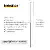 8 Pcs Wall Partition Room Divider Floor to Ceiling Metal Post Privacy Screens Privacy Screens Columnar with Adjustable Feet Simple Modern Entrance Restaurant Office Decor Column(Gold,215cm/84.6in/7.05 view 3