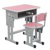 Cantonape Kids Desk and Chair Set for Boys Girl Study Home School, Pink view 1
