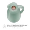 alfi Eco 1.0 L, mint green, insulated jug with hygienic tempered glass insert made of plastic, screw cap with comfortable push button, pouring with one hand, ideal as a coffee pot, teapot, BPA-free view 2