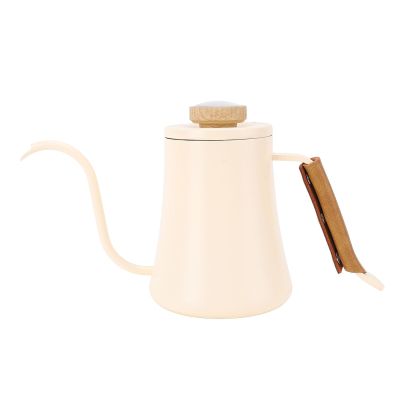 CHEOTIME 21 oz Tea Kettle with Thermometer for Stove Top Gooseneck Kettle, Pour Over Coffee Kettle, Goose Neck Tea Pot Stovetop, Hot Water Heater for Camping, Home & Kitchen