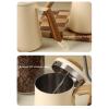 CHEOTIME 21 oz Tea Kettle with Thermometer for Stove Top Gooseneck Kettle, Pour Over Coffee Kettle, Goose Neck Tea Pot Stovetop, Hot Water Heater for Camping, Home & Kitchen view 4